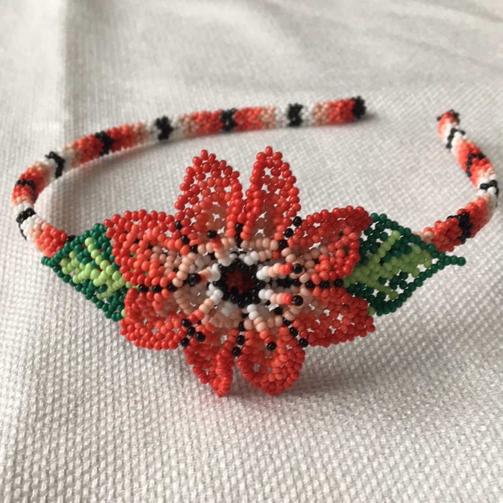 Nwot Mexican Huichol Headband